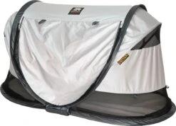 Deryan Shane Luxe 2023 Campingbedje - Baby Tent - Anti-UV 50+ - Peuterbed - Silver 20 Deryan Shane Luxe 2023 Campingbedje - Baby Tent - Anti-UV 50+ - Peuterbed - Silver -Happy Horse Winkel 1200x863