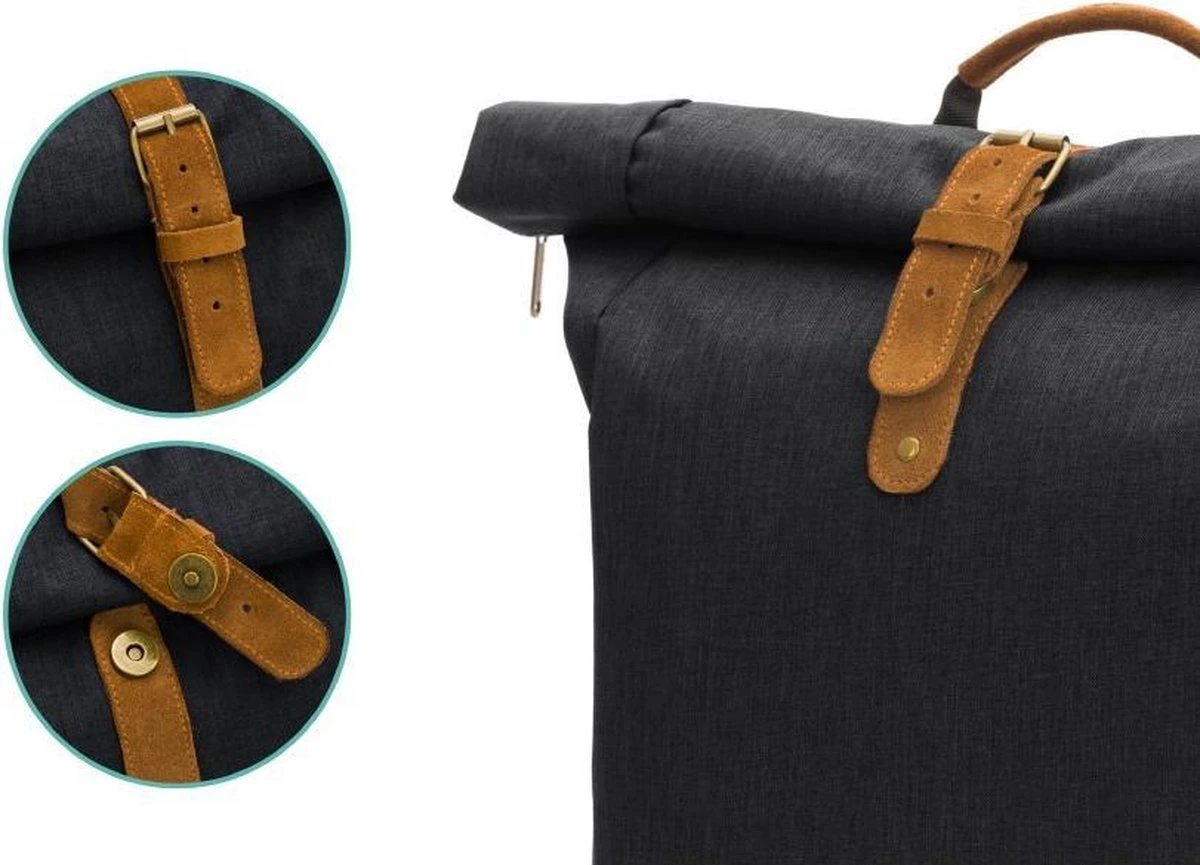 Fillikid Luiertas Rugzak - Met Verschoonmatje - Multifunctioneel - Zwart 11 Fillikid Luiertas Rugzak - Met Verschoonmatje - Multifunctioneel - Zwart - Afbeelding 9