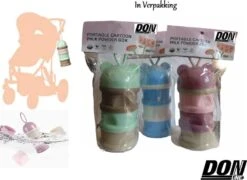 Merkloos Roze Beer - Melkpoeder Doseerdoosje - Baby Melkpoedertoren - Poedertoren - Melkpoeder Toren - Babypoeder Bewaarbakje - Reisbox - Melkpoeder Dispenser - Melkpoeder Toren Baby - Baby Milk Powder Tower - Milk Powder Dispenser – PBA Vrij -Happy Horse Winkel 1200x873