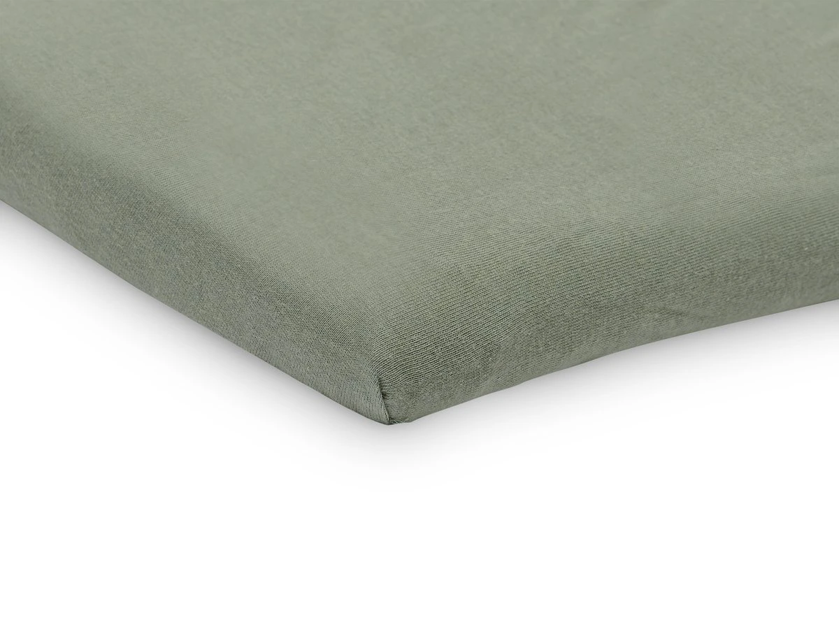 Jollein Baby Hoeslaken Boxmatras Jersey 75x95cm - Ash Green - 2 Stuks 7 Jollein Baby Hoeslaken Boxmatras Jersey 75x95cm - Ash Green - 2 Stuks - Afbeelding 5