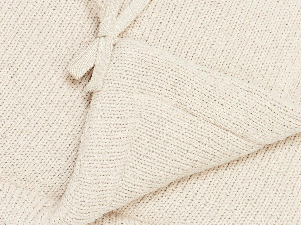 Jollein Bedomrander Bliss Knit 180x35cm - Nougat 4 Jollein Bedomrander Bliss Knit 180x35cm - Nougat - Afbeelding 2