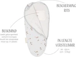 Puckababy Inbakerslaapzak Original Piep 0-3 Maanden - Cotton Flower 12 Puckababy Inbakerslaapzak Original Piep 0-3 Maanden - Cotton Flower -Happy Horse Winkel 1200x907 5