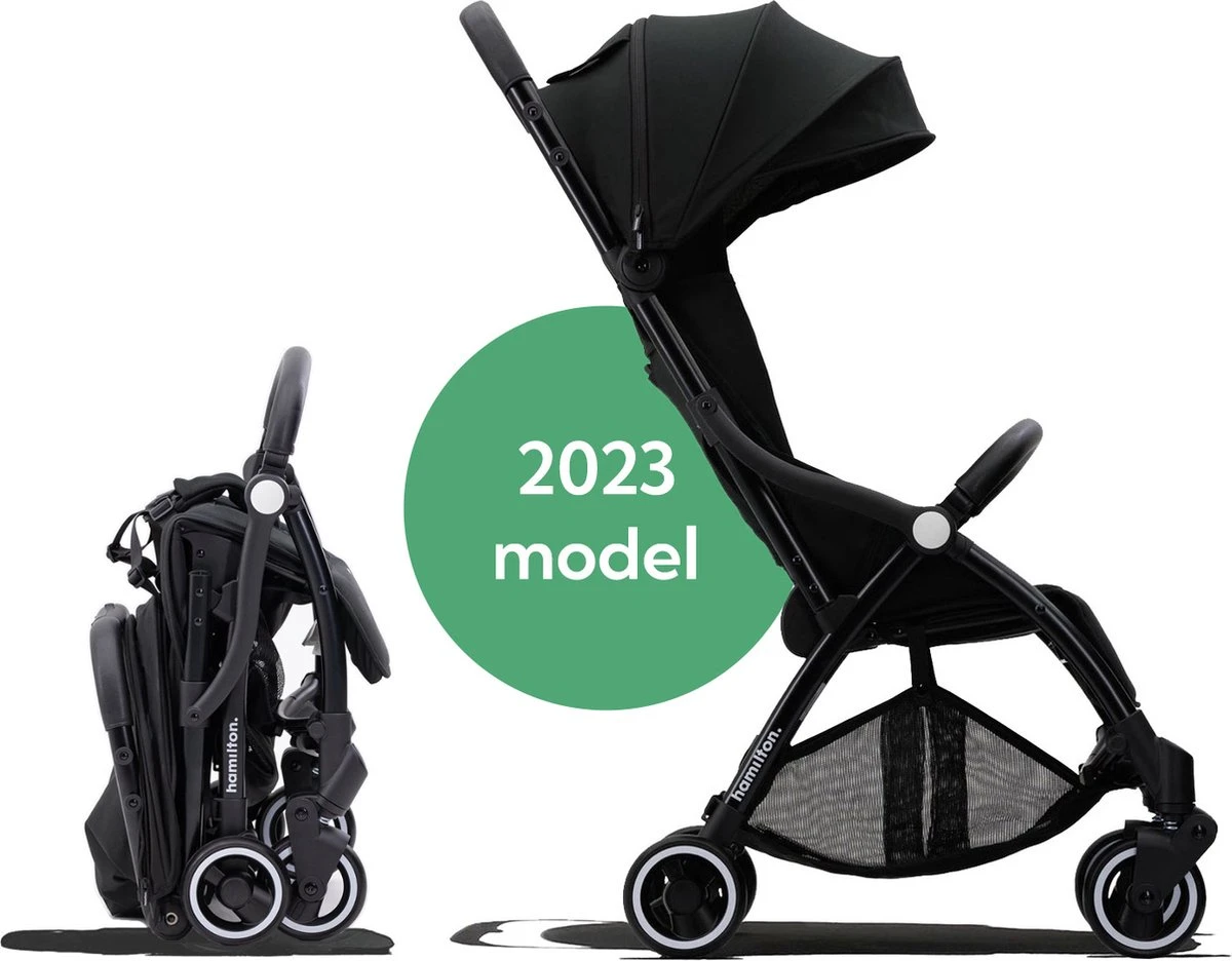Hamilton By Yoop X1 Plus Buggy – Nieuw, Hoger, Uitgebreider 2023 Model – Premium Stroller Met One Hand Folding Technologie – Zwart – Lichte, Verstelbare En Wendbare Kinderwagen Met Vele Gemakken 3 Hamilton By Yoop X1 Plus Buggy – Nieuw, Hoger, Uitgebreider 2023 Model – Premium Stroller Met One Hand Folding Technologie – Zwart – Lichte, Verstelbare En Wendbare Kinderwagen Met Vele Gemakken