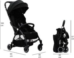 Hamilton By Yoop X1 Plus Kinderwagen - Buggy Met Monteerbare Wieg - Premium Stroller Met One Hand Folding Technologie - Nieuw, Hoger, Uitgebreider 2023 Model - Zwart - Licht, Verstelbaar, Wendbaar En Geschikt Van 0 Maanden Tot 4 Jaar 29 Hamilton By Yoop X1 Plus Kinderwagen - Buggy Met Monteerbare Wieg - Premium Stroller Met One Hand Folding Technologie - Nieuw, Hoger, Uitgebreider 2023 Model - Zwart - Licht, Verstelbaar, Wendbaar En Geschikt Van 0 Maanden Tot 4 Jaar -Happy Horse Winkel 1200x941 3