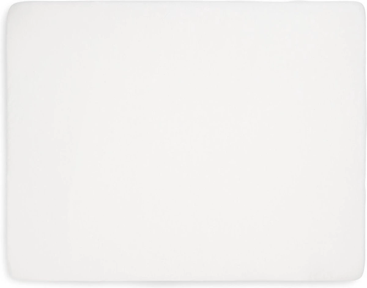 Jollein Baby Hoeslaken Wieg Jersey 40/50x80/90cm - Wit - 2 Stuks 4 Jollein Baby Hoeslaken Wieg Jersey 40/50x80/90cm - Wit - 2 Stuks - Afbeelding 2