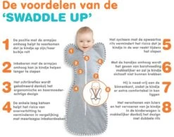 Love To Dream™ Babyslaapzak Swaddle Up™ - Inbakeren - Baby 3-6 Maanden - 6-8.5 Kg - All Season - Grijs 30 Love To Dream™ Babyslaapzak Swaddle Up™ - Inbakeren - Baby 3-6 Maanden - 6-8.5 Kg - All Season - Grijs -Happy Horse Winkel 1200x949 5