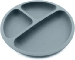 2 Stuks - Kinderbord - Baby Bordjes - Kinderservies - Blauw Groen - Siliconen BPA Vrij - Onbreekbaar -Happy Horse Winkel 1200x968 1