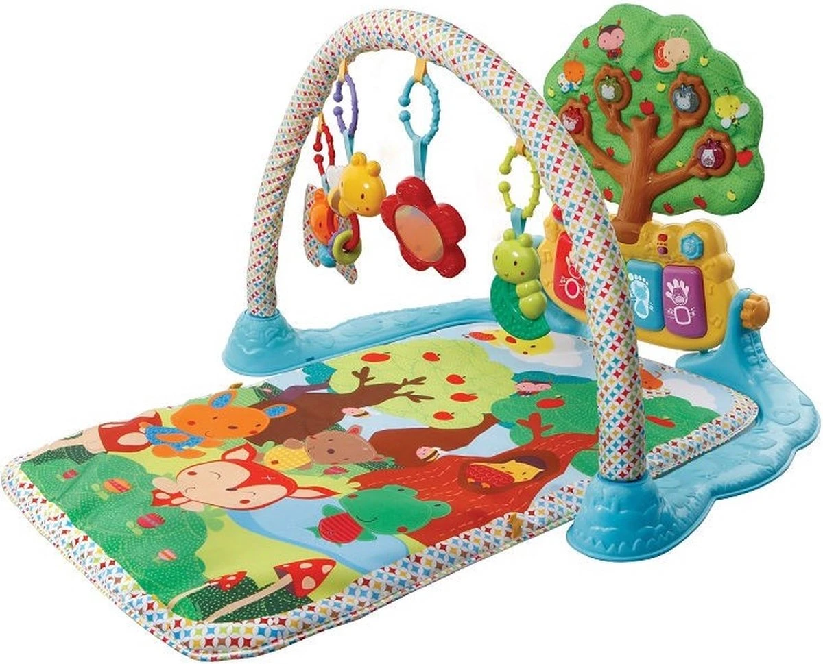 VTech Baby Dierenvriendjes Speelmat - Babygym - Interactief Speelgoed - 6 Tot 36 Maanden 3 VTech Baby Dierenvriendjes Speelmat - Babygym - Interactief Speelgoed - 6 Tot 36 Maanden