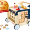 Baby Walvis Loopwagen - Houten Speelgoed Vanaf 1 Jaar 1 Baby Walvis Loopwagen - Houten Speelgoed Vanaf 1 Jaar -Happy Horse Winkel 1200x974
