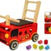 Houten Loopwagen Brandweer Met Blokken - I'm Toy -Happy Horse Winkel 1200x984 1