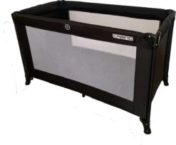 Cabino Campingbedje / Reisbed Set Inclusief Comfortabel Matras 60x120cm Zwart -Happy Horse Winkel 1200x991 2