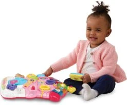VTech 2 In 1 Baby Walker - Educatief Babyspeelgoed - Roze - 9 Tot 36 Maanden -Happy Horse Winkel 1200x996 1