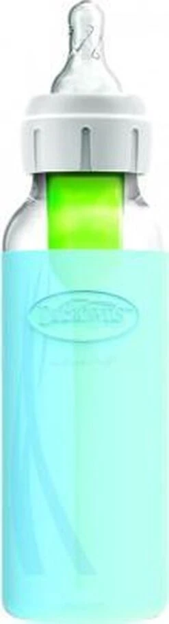 Dr. Brown's Flesbeschermer Standaard Hals Blauw 250ml 9 Dr. Brown's Flesbeschermer Standaard Hals Blauw 250ml -Happy Horse Winkel 326x1200