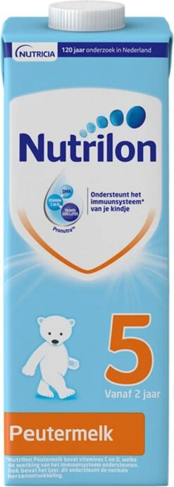 Nutrilon 5 Peutermelk Kant & Klaar - Van 2 Tot 3 Jaar - 4 X 1L -Happy Horse Winkel 430x1200 1