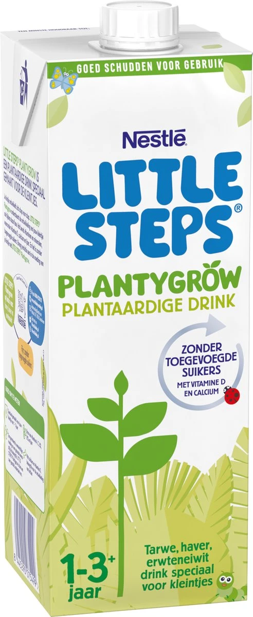 Nestlé LITTLE STEPS® Plantygrow Plantaardige Drink 1-3+jaar 10 Nestlé LITTLE STEPS® Plantygrow Plantaardige Drink 1-3+jaar - Afbeelding 8
