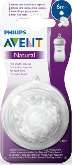 Philips Avent SCF046/27 Natural Speen - 6m+ - 2stuks -Happy Horse Winkel 525x1200