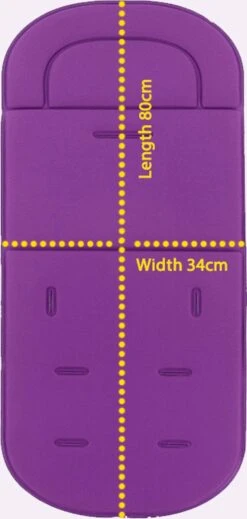 Merkloos Allernieuwste Buggy Inleg Kussen Panter Print - Tweezijdig Bruikbaar - Kinderwagen - Kinderstoel Hoes - Wasbaar -Happy Horse Winkel 571x1200 4