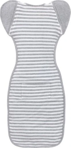 Love To Dream™ Babyslaapzak Swaddle Up™ - Inbakeren Afbouwen - Baby 4-6 Maanden - 6-8.5 Kg - All Season - Grijs -Happy Horse Winkel 574x1200 1