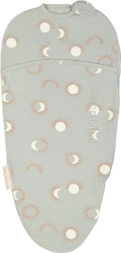 Puckababy Inbakerslaapzak Original Piep 0-3 Maanden - Eclipse Clay