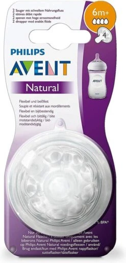 Philips Avent SCF044/27 Natural Speen - 6m+ - 2 Stuks -Happy Horse Winkel 578x1200 1