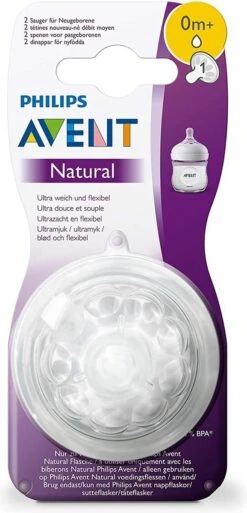 Philips Avent SCF041/27 Natural Speen - 0m+ - 2stuks -Happy Horse Winkel 578x1200
