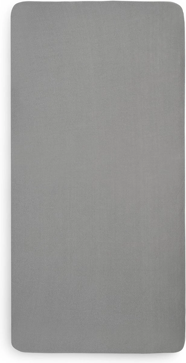 Jollein Baby Hoeslaken Ledikant Jersey 60x120cm - Storm Grey 6 Jollein Baby Hoeslaken Ledikant Jersey 60x120cm - Storm Grey - Afbeelding 4
