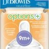Dr. Brown's - Flesspeen Natural Flow - Fase 4 - 9+ Maanden - Brede Halsfles - 2 Stuks 2 Dr. Brown's - Flesspeen Natural Flow - Fase 4 - 9+ Maanden - Brede Halsfles - 2 Stuks -Happy Horse Winkel 620x1200 1