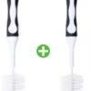 2x Flessenborstel - Lang - Flessenreiniger - Flesborstel - Baby - Flessenrager