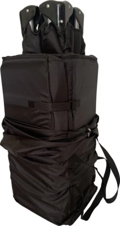 Cabino Campingbedje / Reisbed Set Inclusief Comfortabel Matras 60x120cm Zwart -Happy Horse Winkel 638x1200 3