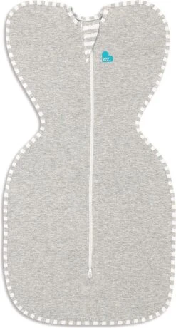 Love To Dream™ Babyslaapzak Swaddle Up™ - Inbakeren - Baby 3-6 Maanden - 6-8.5 Kg - All Season - Grijs