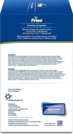 Friso 3 - Opvolgmelk - Vanaf 10 Maanden - 700g - Doos -Happy Horse Winkel 653x1200