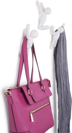 Umbra Kapstok Wandhaak - Buddy Set Van 3 - Wit -Happy Horse Winkel 655x1200 1