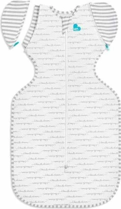 Love To Dream™ Babyslaapzak Swaddle Up™ - Inbakeren Afbouwen - Baby 4-6 Maanden - 6-8.5 Kg - All Season - Wit