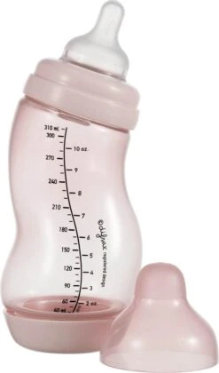 Difrax Anti-Colic S-babyfles Wide - 310 Ml - Roze|Blossom -Happy Horse Winkel 705x1200 4