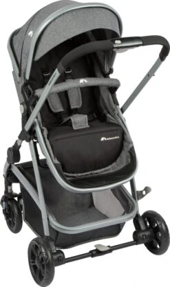 Bebeconfort Hello 2-in-1 Kinderwagen - Inclusief Reiswieg - Black Chic -Happy Horse Winkel 712x1200 1