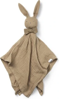 Elodie Blinkie Knuffels -Hydrofiel Knuffeldoekje - Knuffel - Kraamcadeau - Knuffel Konijn Sandy -beige