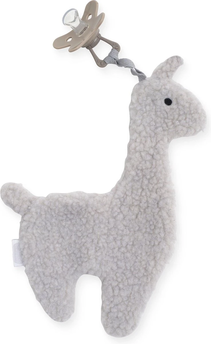 Jollein Speendoekje Lama - Grey 3 Jollein Speendoekje Lama - Grey