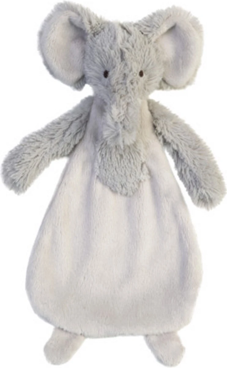 Happy Horse Olifant Enzo Knuffeldoekje - Grijs - Baby Cadeau 4 Happy Horse Olifant Enzo Knuffeldoekje - Grijs - Baby Cadeau - Afbeelding 2