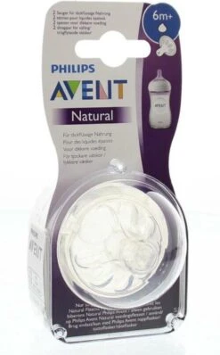 Philips Avent SCF046/27 Natural Speen - 6m+ - 2stuks -Happy Horse Winkel 744x1200
