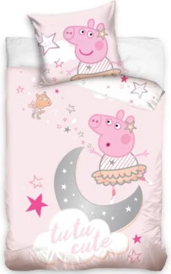 Peppa Pig BABY Dekbedovertrek Tutu Cute - 100 X 135 Cm - Katoen