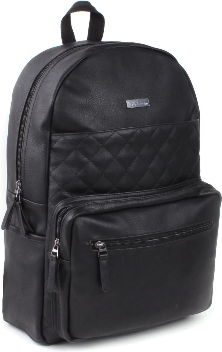 Kidzroom Popular Luiertas Rugzak - Zwart - Verschoonmatje - Flessenhouder 4 Kidzroom Popular Luiertas Rugzak - Zwart - Verschoonmatje - Flessenhouder - Afbeelding 2