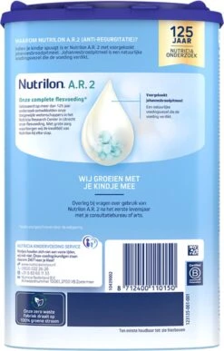 Nutrilon A.R. 2 – Flesvoeding Bij Spugen Vanaf 6 Maanden – 800g -Happy Horse Winkel 766x1200 2