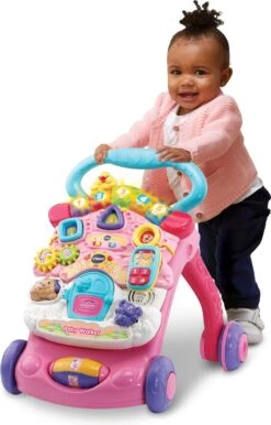 VTech 2 In 1 Baby Walker - Educatief Babyspeelgoed - Roze - 9 Tot 36 Maanden -Happy Horse Winkel 768x1200 7