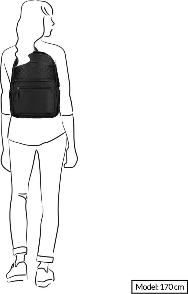 Kidzroom Popular Luiertas Rugzak - Zwart - Verschoonmatje - Flessenhouder 13 Kidzroom Popular Luiertas Rugzak - Zwart - Verschoonmatje - Flessenhouder - Afbeelding 11