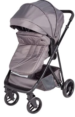 Bebies First Combi 3 In 1 Kinderwagen Optima- Grijs - Inc. Reiswieg, Zitting & Autostoel -Happy Horse Winkel 773x1200 3