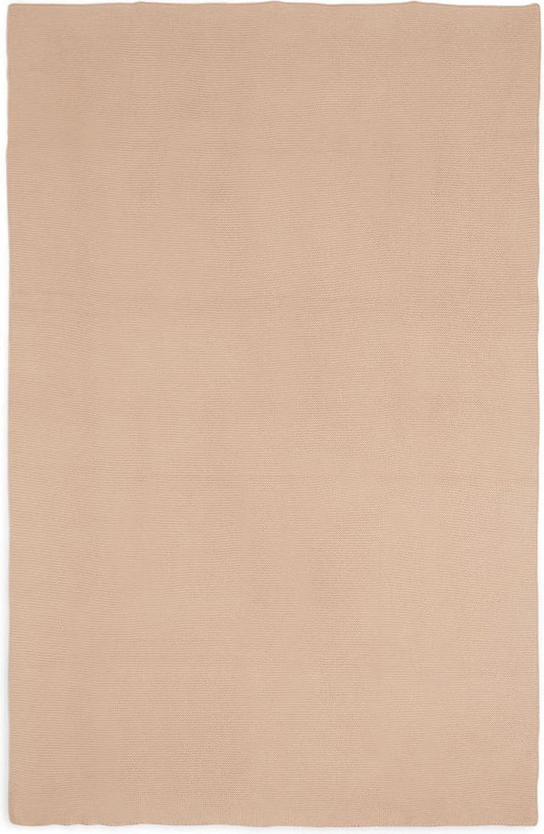 Jollein Baby Deken Wieg 75x100cm Basic Knit - Pale Pink 4 Jollein Baby Deken Wieg 75x100cm Basic Knit - Pale Pink - Afbeelding 2