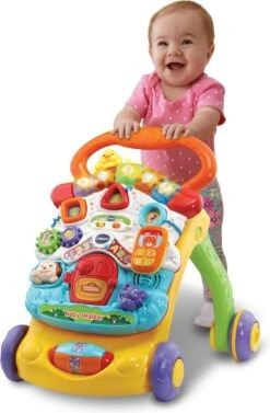 VTech 2 In 1 Baby Walker - Educatief Babyspeelgoed - Loopwagen Met Licht -Happy Horse Winkel 787x1200 1