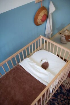 Koeka Baby Dekentje Wieg Teddy Vik - Bruin - 75x100cm -Happy Horse Winkel 799x1200 22