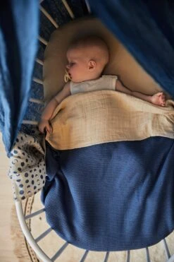 Jollein Baby Deken Ledikant 100x150cm Basic Knit - Jeans Blue -Happy Horse Winkel 799x1200 24