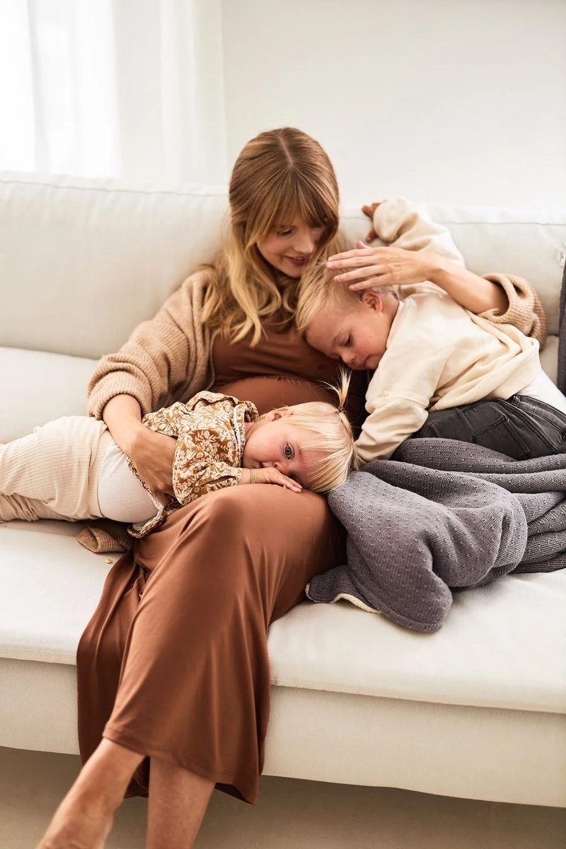 Jollein Baby Deken Wieg 75x100cm Teddy Bliss Knit - Nougat 9 Jollein Baby Deken Wieg 75x100cm Teddy Bliss Knit - Nougat - Afbeelding 7